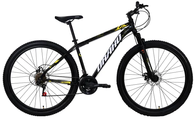 Tomaselli Bici rod 29 DRAKO 21 vel. Freno a disco. Horquilla con suspencion. Talle: L. Color: Negro/Gria/Rojo. Numero de cuadro: JTMS3315